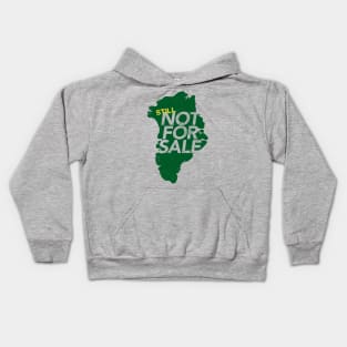 Greenland is still not for sale Kids Hoodie